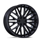 Niche 1PC M224 Gamma 24x10 Inch Gloss Black Wheel with 6x139.7 Bolt Pattern and +25 Offset