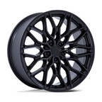 Niche 1PC Calabria 5 22x9 Matte Black Wheel with 5x120 Bolt Pattern and +27 Offset