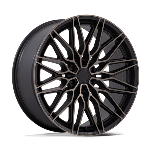 Niche 1PC NC278 Calabria 6 20x9.5 Matte Black Machined Dark Tint Wheel