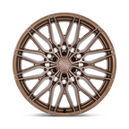 Niche 1PC Calabria 6 22x9.5 Platinum Bronze Alloy Wheel with 6x139.7 Bolt Pattern and +19 Offset