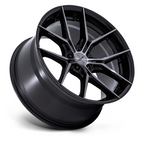 Niche 1PC NC279 PRODIGY 5 20x10.5 Inch Gloss Black Dark Tinted Clear Wheel with 5x114.3 Bolt Pattern and +40 Offset