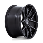Niche 1PC NC279 PRODIGY 5 20x9.5 Inch Gloss Black Dark Tinted Clear Wheel with 5x115 Bolt Pattern and +15 Offset