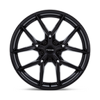 Niche 1PC NC279 PRODIGY 5 Matte Black 19x8.5 Wheel with 5x100 Bolt Pattern and +35 Offset