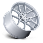 Niche 1PC Prodigy 5 20x11 Silver Machined Face Wheel with 5x120 Bolt Pattern and +43 Offset