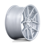 Niche 1PC PRODIGY 5 19x8.5 Silver Machined Face Wheel with 5x120 Bolt Pattern and +25 Offset
