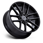 Niche 1PC Prodigy 6 22x9.5 Wheel with Gloss Black Dark Tinted Finish and 6x139.7 Bolt Pattern