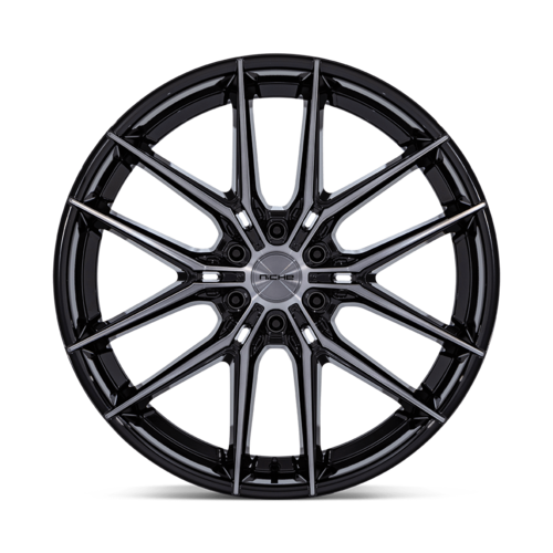 Niche 1PC NC280 PRODIGY 6 24x10 Wheel with Gloss Black Dark Tinted Clear Finish