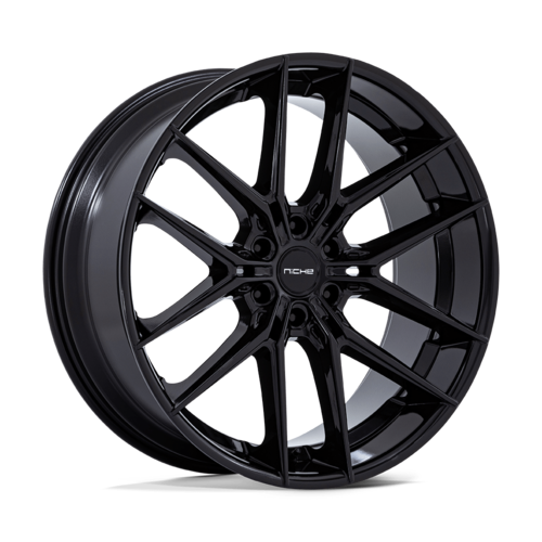 Niche 1PC NC280 PRODIGY 6 22x9.5 Inch Gloss Black Alloy Wheel with 6x139.7 Bolt Pattern and +20 Offset