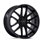 Niche 1PC NC280 PRODIGY 6 22x9.5 Black Gloss Wheel with 6x135 Bolt Pattern and +25 Offset