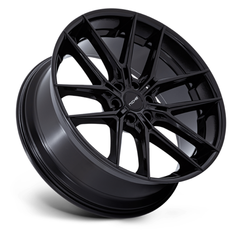 Niche 1PC NC280 PRODIGY 6 22x9.5 Inch Gloss Black Alloy Wheel with 6x139.7 Bolt Pattern and +20 Offset