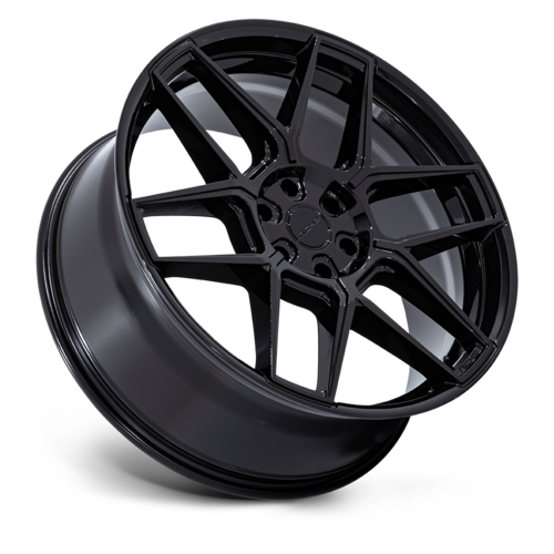 Niche 1PC NC281 RISE 20x10.5 Inch Gloss Black Wheel with 5x112 Bolt Pattern and +38 Offset