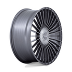 Niche 1PC NC282 Serene 21x9 Gray Gloss Titanium Brushed Wheel with 5x112/120 Bolt Pattern and +20 Offset