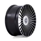 Niche 1PC NC282 Serene 20x10.5 Gloss Black Machined Wheel with 5x112/114.3 Bolt Pattern and +40 Offset