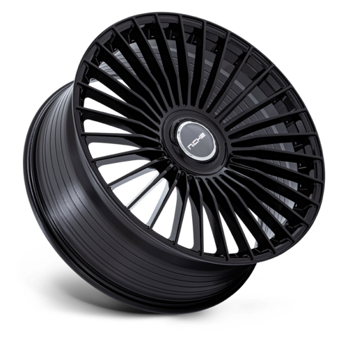 Niche 1PC NC282 Serene 21x9 Gloss Black Wheel with 5x112/5x120 Bolt Pattern and +20 Offset
