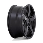 Niche 1PC M269 Teramo 20x9 Matte Black Wheel with 5x114.3 Bolt Pattern and +35 Offset