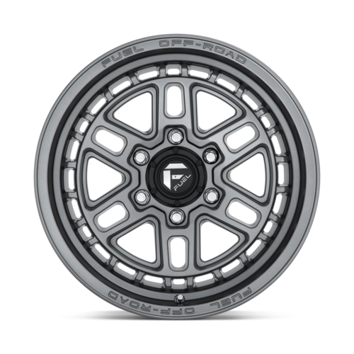 Fuel 1PC D668 NITRO Matte Gunmetal 17x9 Wheel with -12 Offset and 6x139.7 Bolt Pattern