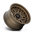 Fuel 1PC D669 NITRO 17x9 Matte Bronze Wheel with -12 Offset and 5x127 Bolt Pattern