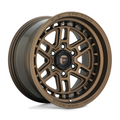 Fuel 1PC D669 NITRO 17x9 Matte Bronze Wheel with -12 Offset and 6x139.7 Bolt Pattern