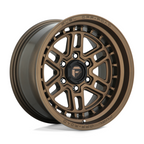 Fuel 1PC D669 NITRO 17x9 Matte Bronze Wheel with 6x139.7 Bolt Pattern and 106.10mm Center Bore