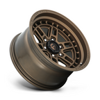 Fuel 1PC D669 Nitro 17x9 Matte Bronze Wheel with 6x135 Bolt Pattern and 87.1 Center Bore
