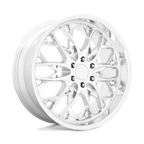 DUB 1PC S262 OG Chrome 24x10 Wheel with 6x139.7 Bolt Pattern and +25 Offset