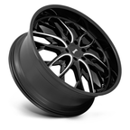 DUB 1PC OG 24x10 Wheel with Gloss Black Milled Finish and 6x139.7 Bolt Pattern