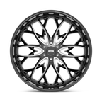 DUB 1PC OG 26x10 Black Gloss Milled Wheel with 6x139.7 Bolt Pattern and +25 Offset