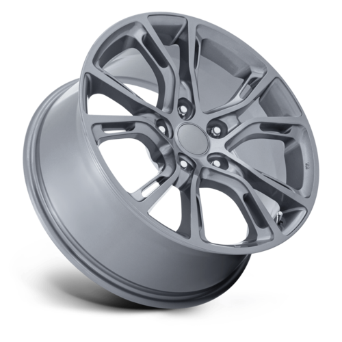 Performance Replicas PR137S 17x8 Silver Gray Wheel with 5x127 Bolt Pattern and 71.5mm Center Bore