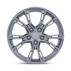 Performance Replicas PR137S 17x8 Silver Gray Wheel with 5x127 Bolt Pattern and 71.5mm Center Bore