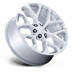 Performance Replicas PR177 22x9 Silver Machined Wheel with 6x139.7 Bolt Pattern and +24 Offset