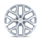 Performance Replicas PR177 22x9 Silver Machined Wheel with 6x139.7 Bolt Pattern and +24 Offset