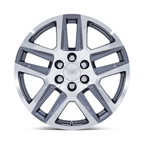 Performance Replicas PR203 20x9 Gunmetal Machined Aluminum Wheel with 6x139.7 Bolt Pattern and +28 Offset