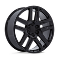 Performance Replicas PR203 22x9 Gloss Black Alloy Wheel with 6x139.7 Bolt Pattern and +28 Offset