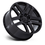 Performance Replicas PR203 20x9 Gloss Black Wheel with 6x139.7 Bolt Pattern and +28 Offset