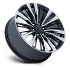 Performance Replicas PR226 24x10 Gloss Black Polished Wheel with 6x139.7 Bolt Pattern and +31 Offset
