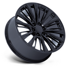 Performance Replicas PR226 22x9 Gloss Black Wheels with 6x139.7 Bolt Pattern and +28 Offset