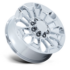 Performance Replicas PR228 22x8.5 Chrome Wheel with 8x180 Bolt Pattern and +44 Offset