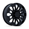 Performance Replicas PR228 22x8.5 Gloss Black Wheel with 8x170 Bolt Pattern and +40 Offset