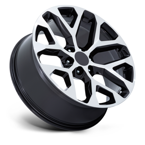 Performance Replicas PR177 26-Inch Gloss Black Machined Face Wheel with 6x139.7 Bolt Pattern and +24mm Offset