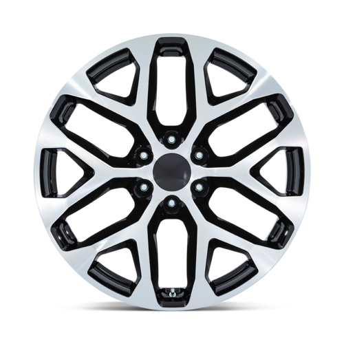 Performance Replicas PR177 20x9 Gloss Black Machined Face Wheel with 6x139.7 Bolt Pattern and +24 Offset