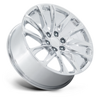 Performance Replicas PR213 22-Inch Chrome Wheel with 6x139.7 Bolt Pattern and +28 Offset
