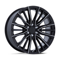 Performance Replicas PR223 26x10 Inch Gloss Black Milled Wheel with 6x139.7 Bolt Pattern and +28 Offset