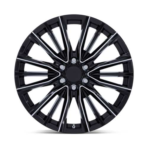 Performance Replicas PR223 26x10 Inch Gloss Black Milled Wheel with 6x139.7 Bolt Pattern and +28 Offset