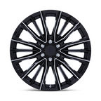 Performance Replicas PR223 26x10 Inch Gloss Black Milled Wheel with 6x139.7 Bolt Pattern and +28 Offset