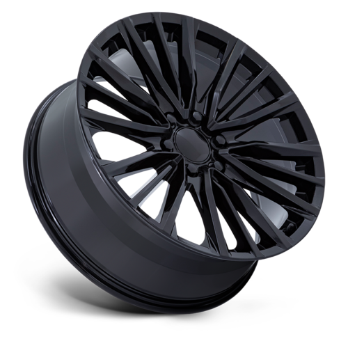 Performance Replicas PR223 24x10 Inch Gloss Black Wheel with 6x139.7 Bolt Pattern and +28mm Offset