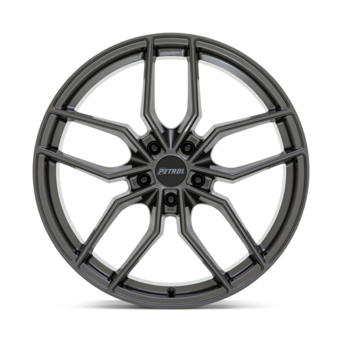 Petrol PE P5C 18x8 Gloss Gunmetal Wheel with 5x120 Bolt Pattern and +35 Offset