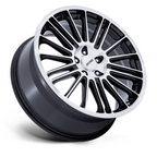 Petrol P1D 18x8 Gloss Black Machined Wheel with 5x120 Bolt Pattern and +35 Offset