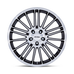 Petrol P1D 20x8.5 Inch Gloss Black Machined Face Wheel with 5x115 Bolt Pattern and 72.56mm Center Bore