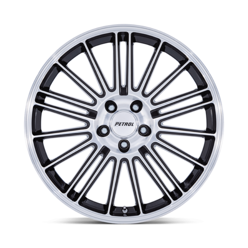 Petrol P1D 18x8 Gloss Black Machined Wheel with 5x114.3 Bolt Pattern and +40 Offset