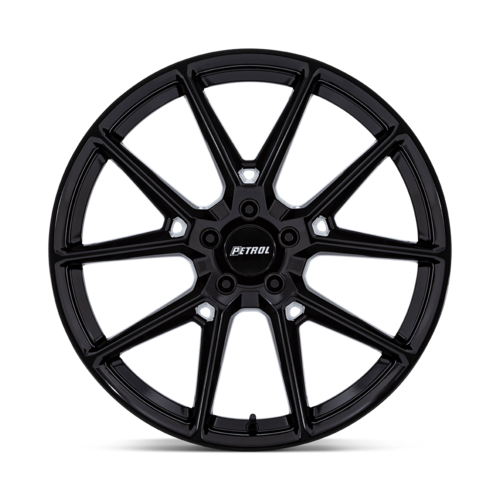 Petrol PE002 P1E 17x8 Gloss Black Wheel with 5x100 Bolt Pattern and +35 Offset